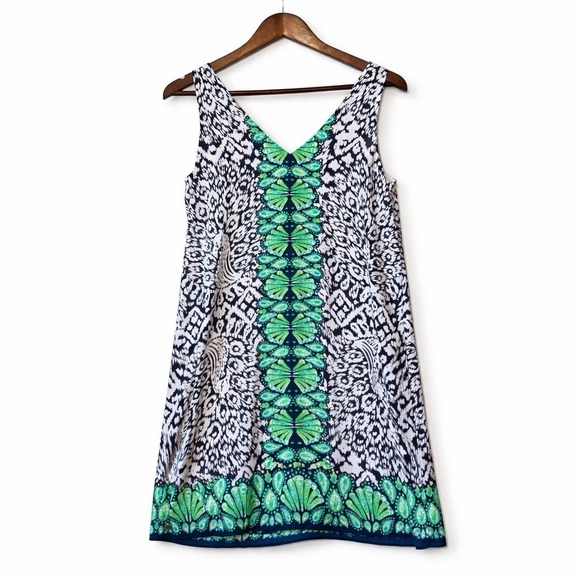 Lily Pulitzer Florin Sleeveless V Neck Dress Small Pineapple Party NWT - Picture 2 of 8